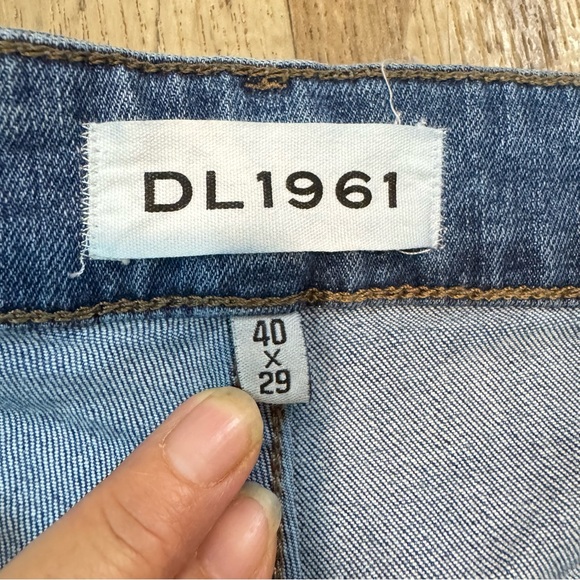DL1961 Jeans Mens 40x29 Blue Avery Modern Straight - Picture 5 of 12